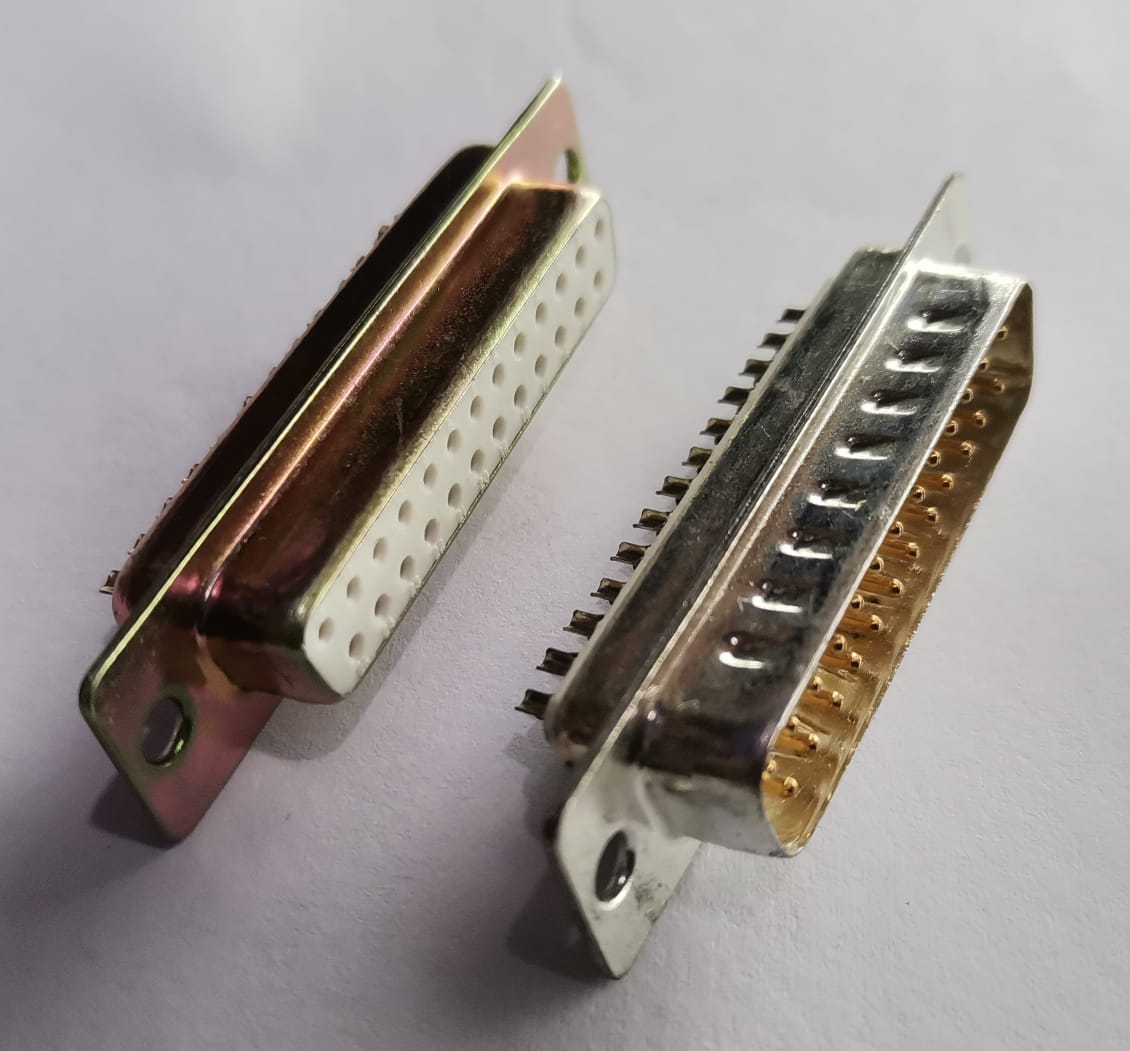 DB25 Male Female Open End Connector